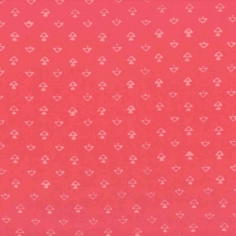 Hoffman Fabrics - Stunning Hand Dyed Indah Batiks - ME+YOU by Sarah Sharp - Ditzy Triangles in Blush - Yardage