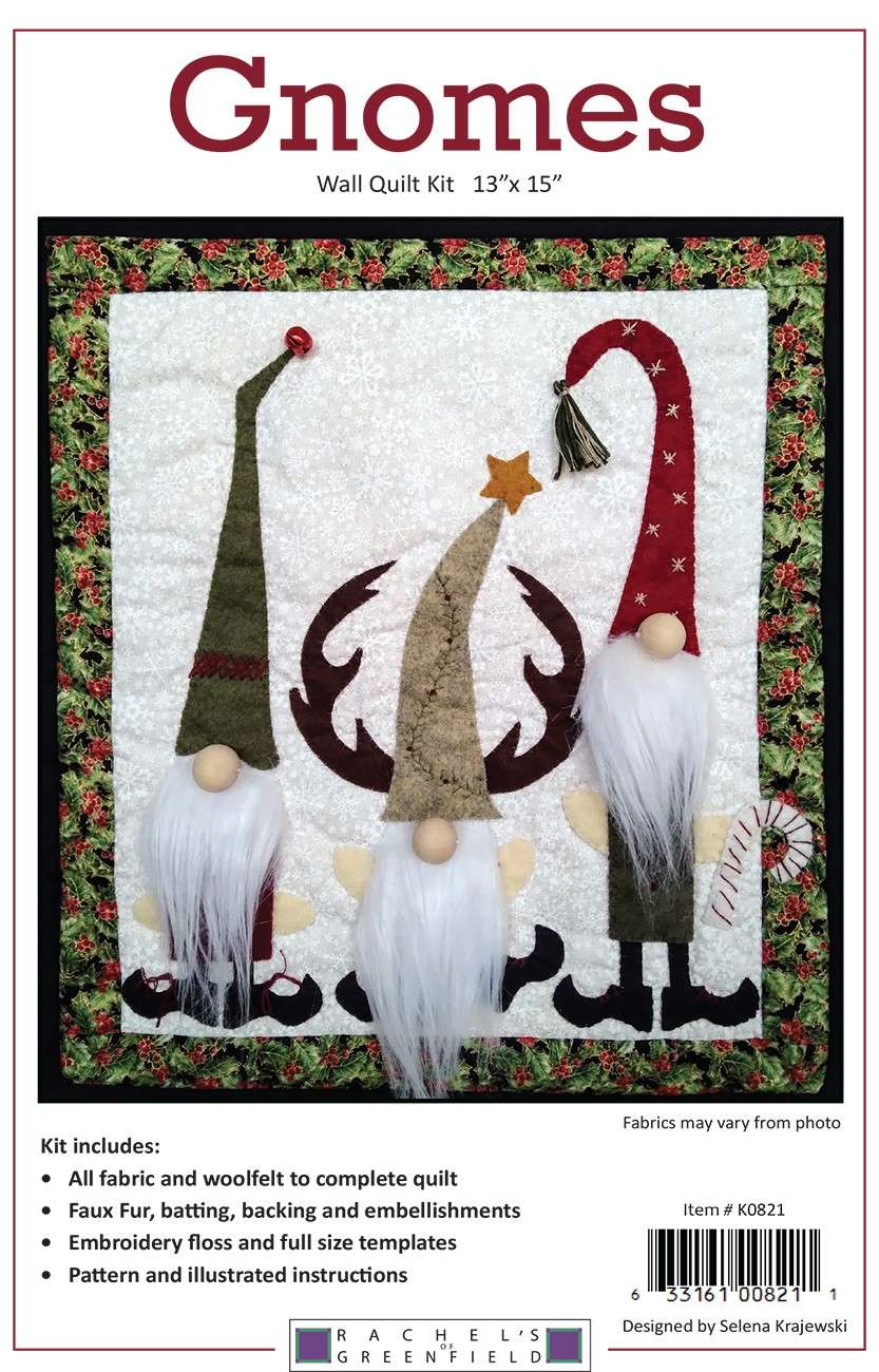 Enchanting Gnomes Quilt Kit