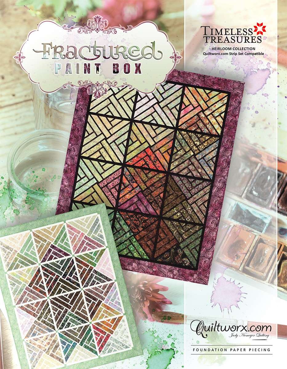 Judy and Brad Niemeyer's Enchanting Fractured Paint Box Pattern