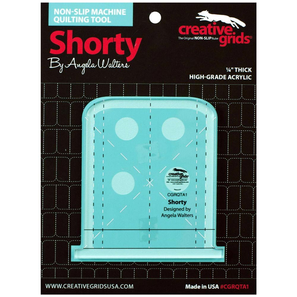 Creative Grids Shorty: The Ultimate Low Shank Machine Quilting Tool