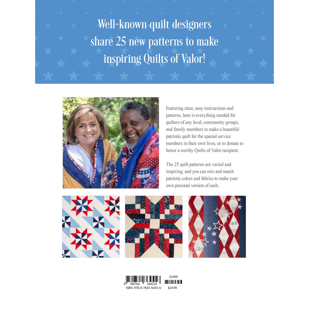 All-Star Quilts of Valor: 25 Inspiring Patriotic Quilt Patterns from Top Designers