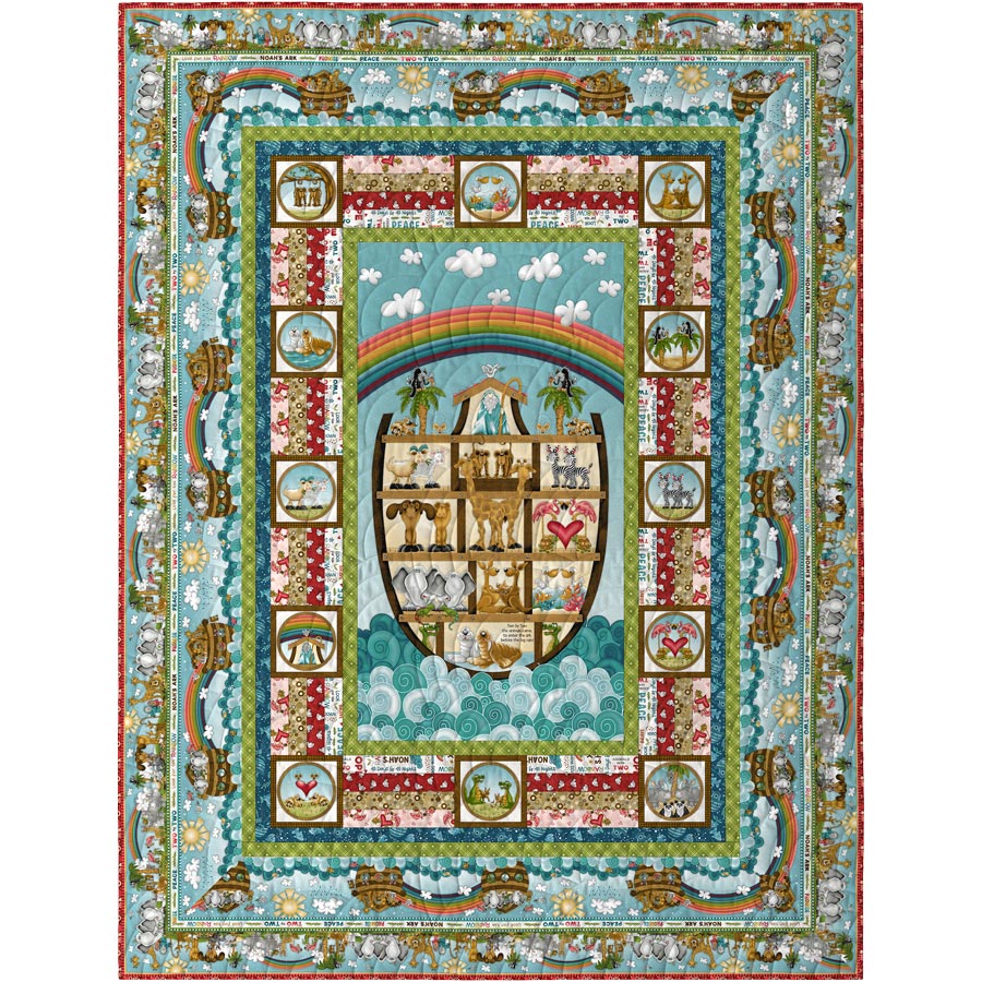 The Ark - Two by Two Quilt Kit by Leanne Anderson and Kaytlyn Kuebler - A Must - Have for Beginner Quilters!