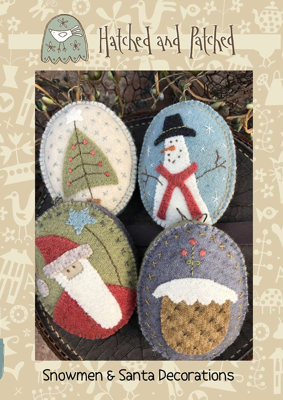 Charming Snowman And Santa Decorations
