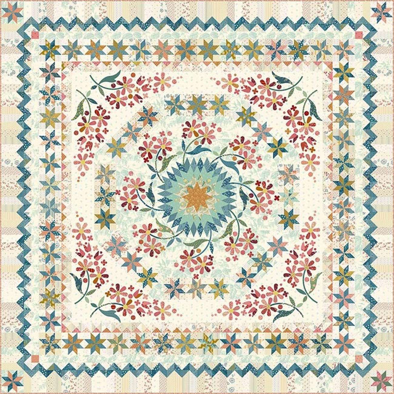 Gorgeous Seamstress Quilt Pattern