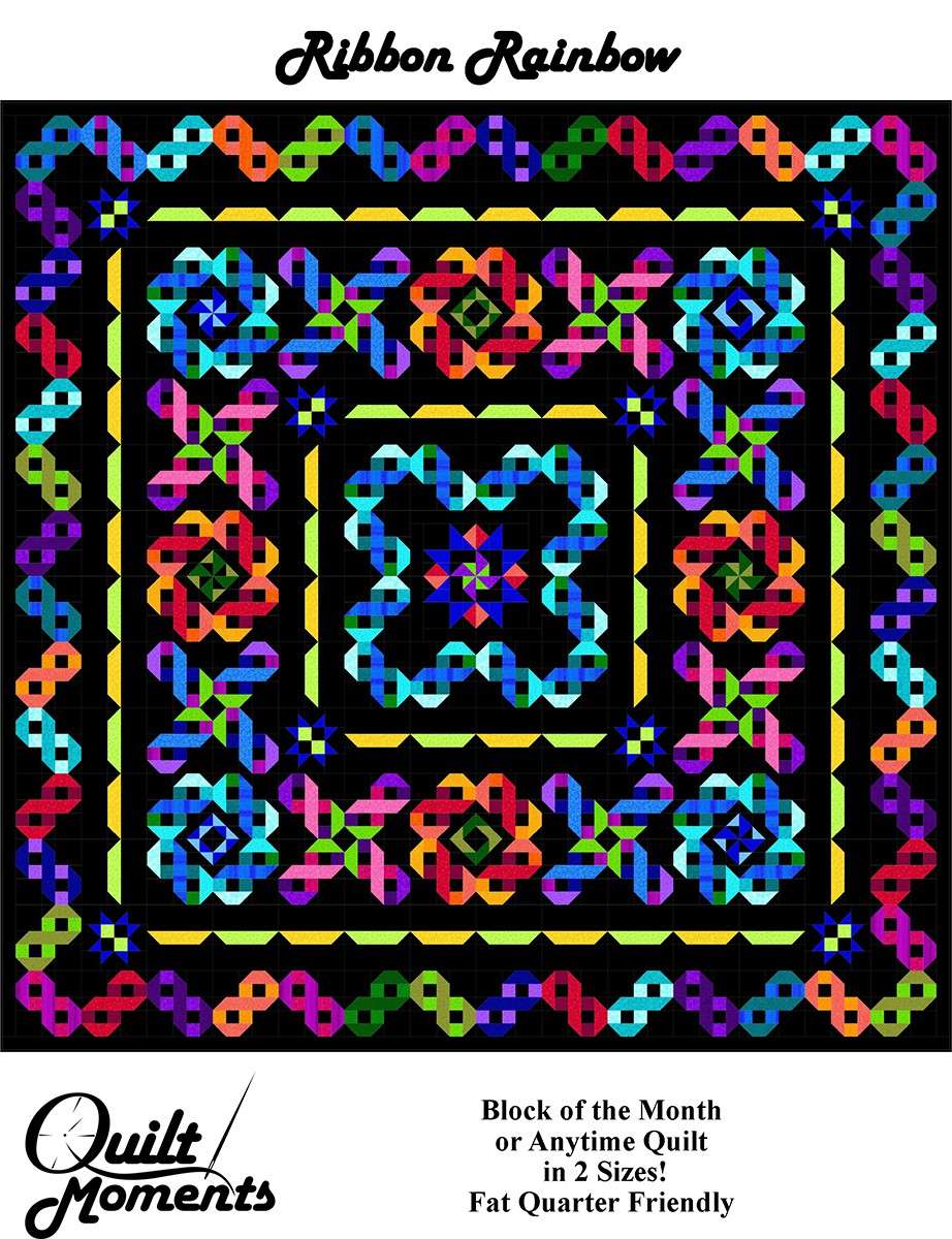 Marilyn Foreman's Ribbon Rainbow Quilt Pattern - Get Yours Now!