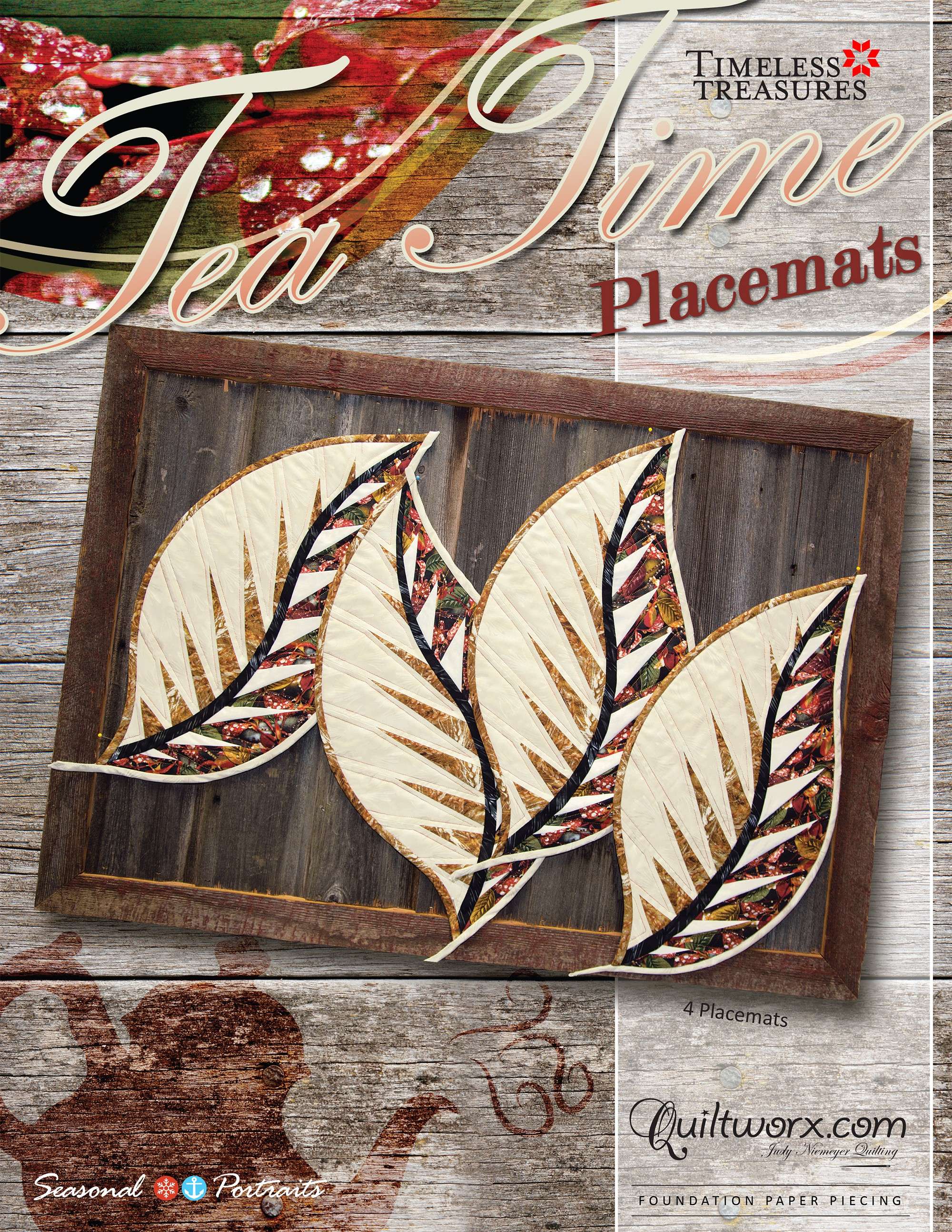 Judy Niemeyer's Charming Tea Time Placemats Pattern