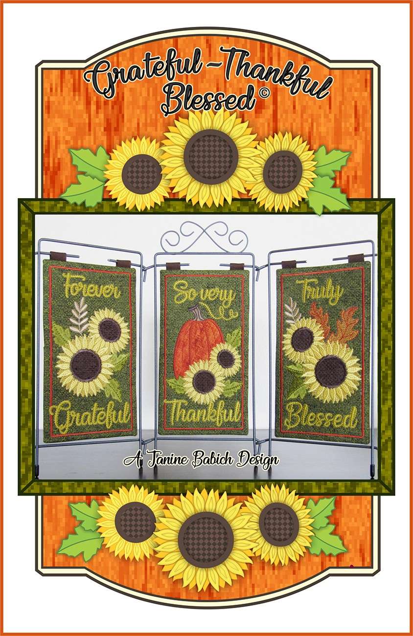 Heartwarming Grateful Thankful Blessed Table Top Display