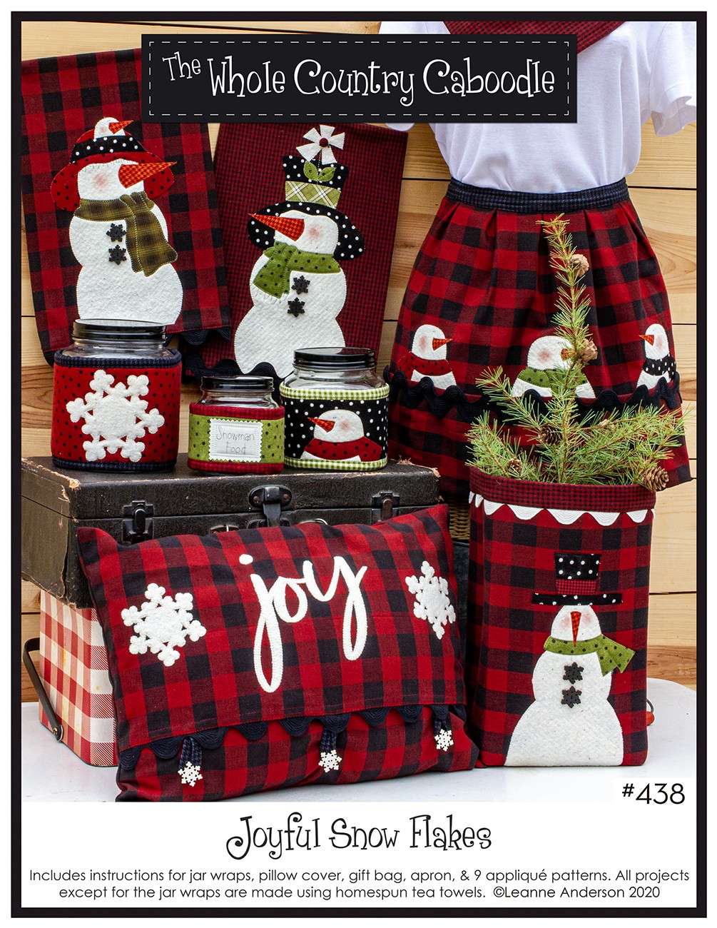 Enchanting Joyful Snow Flakes Pattern