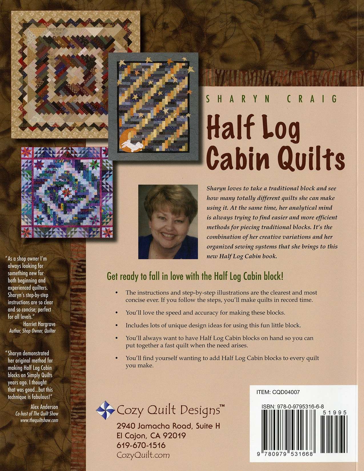 Half Log Cabin Quilts: A Quilting Masterpiece