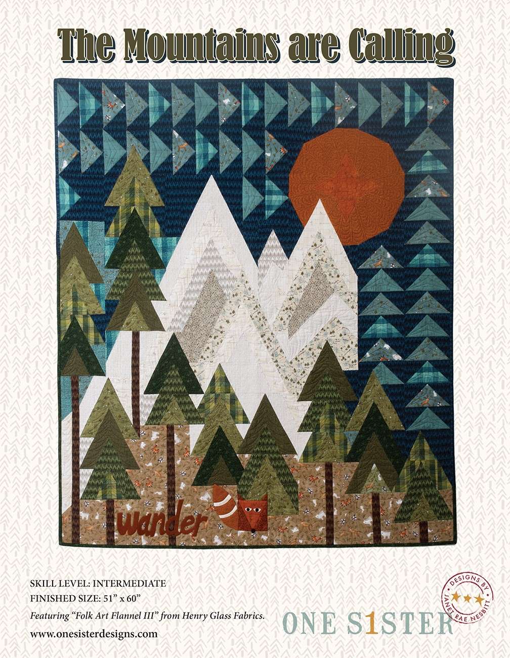 The Enchanting Mountains Are Calling Pattern