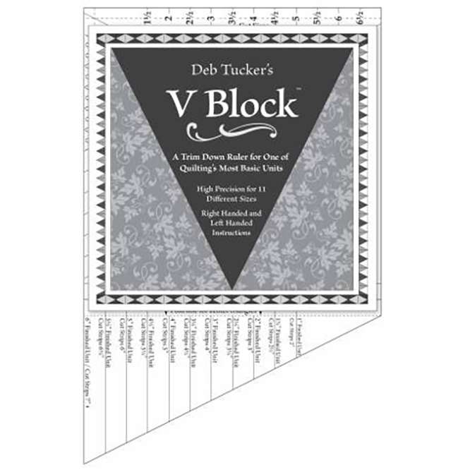 Stunning V Block Quilting Tool