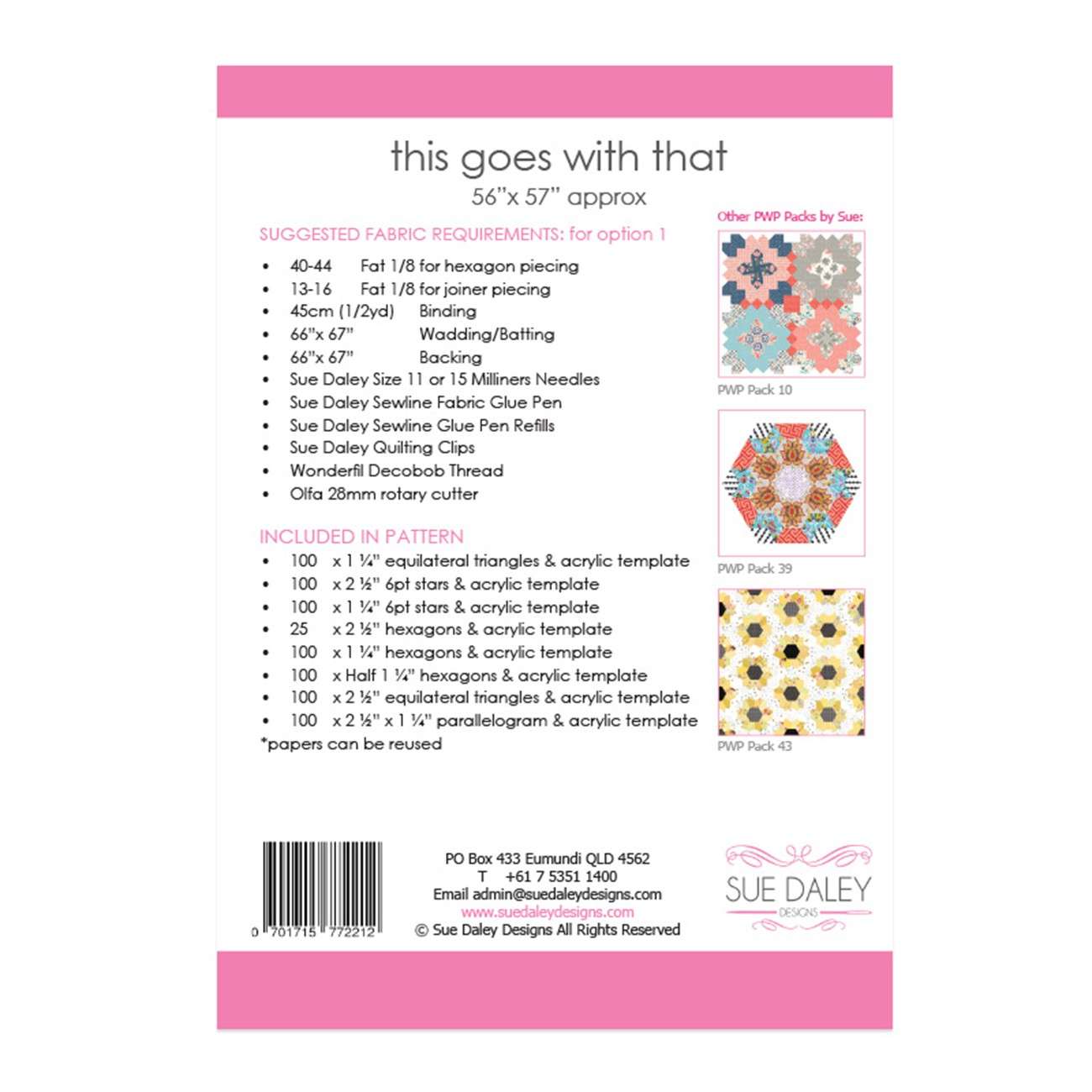 This Goes with That Quilt Pattern - Create Your Dream Quilt!