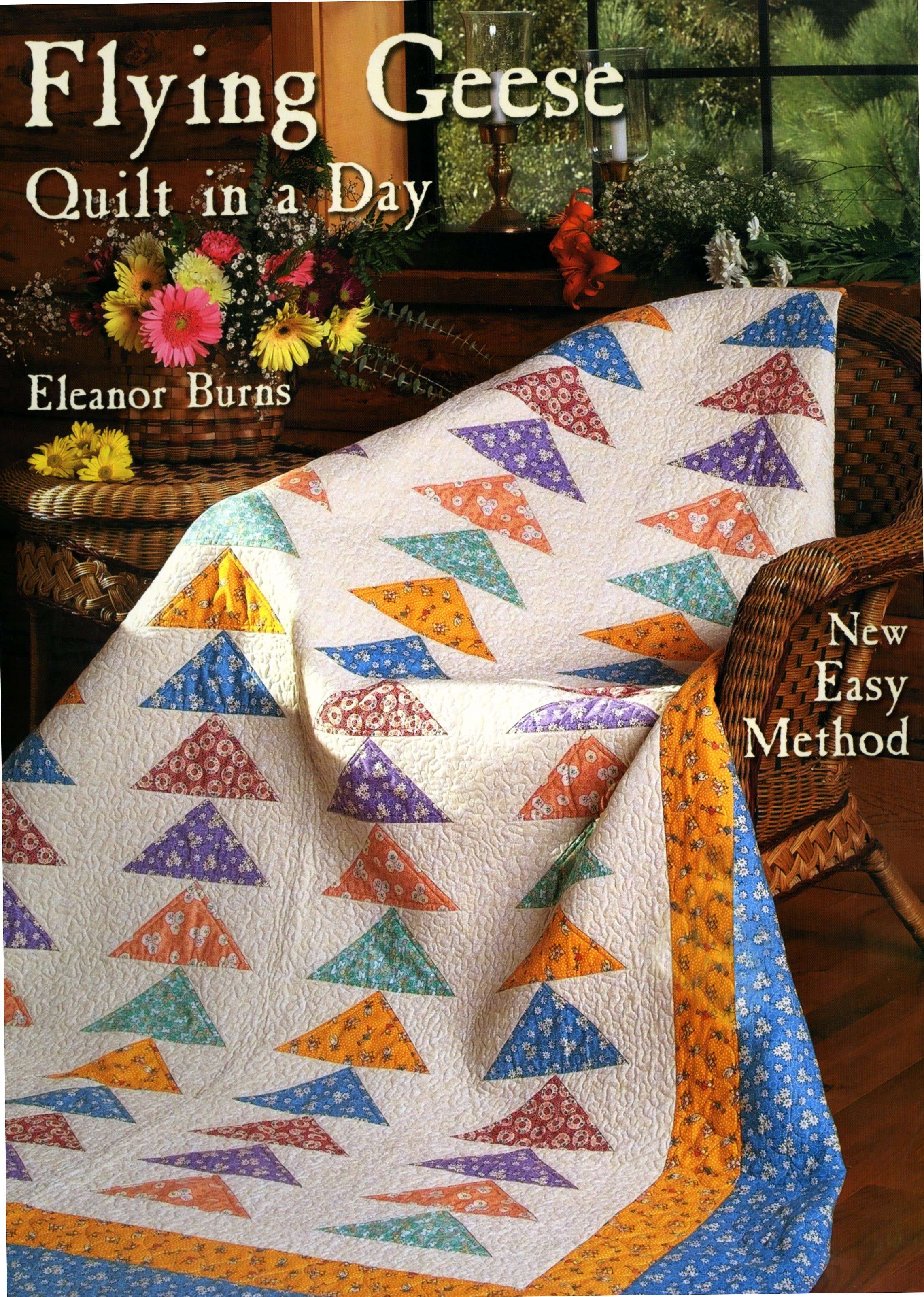 Fly Through Quilting with Flying Geese Quilts in a Day!