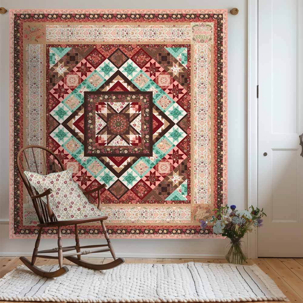 Floralscape - Wilmington Prints - Block of the Month: A Quilting Adventure!