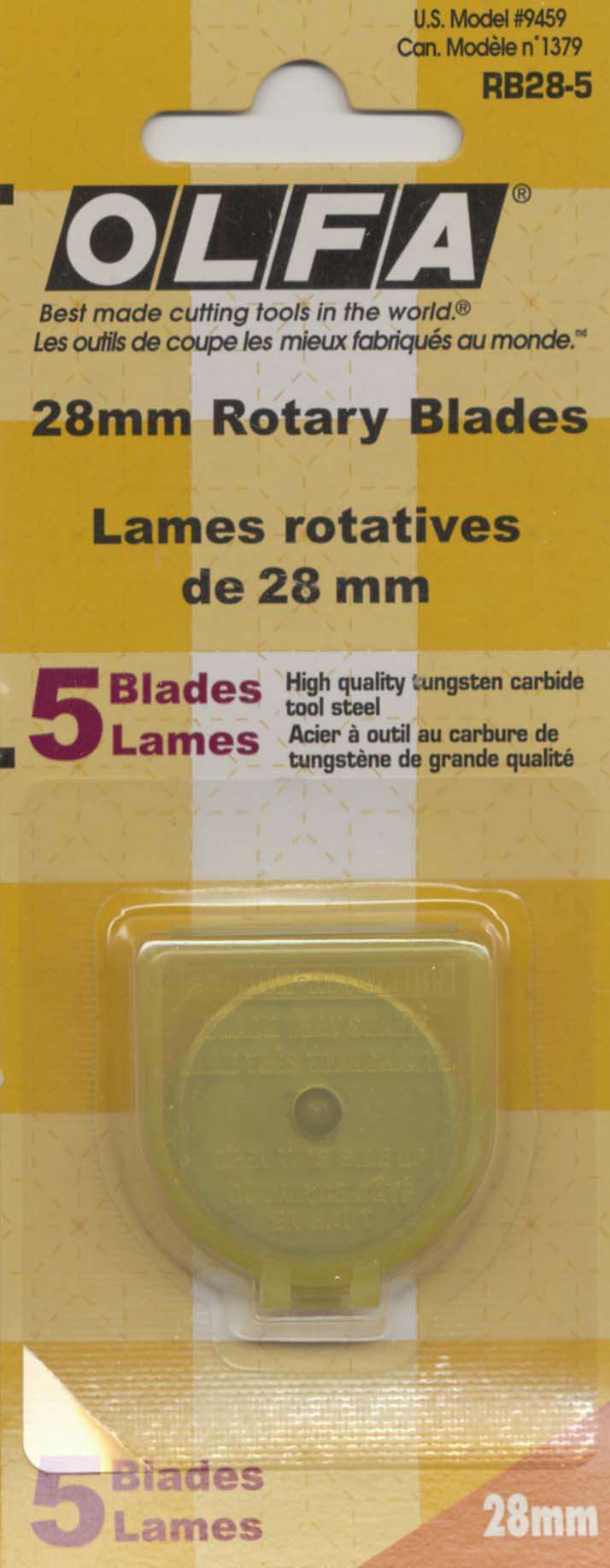 Sharp 28mm Rotary Blade - Ideal for Crafts!
