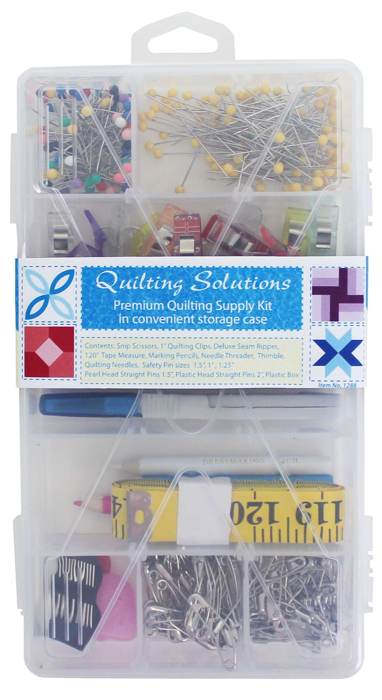 Quilting Solutions Premium Quilting Supply Kit - A Must - Have for Quilters!