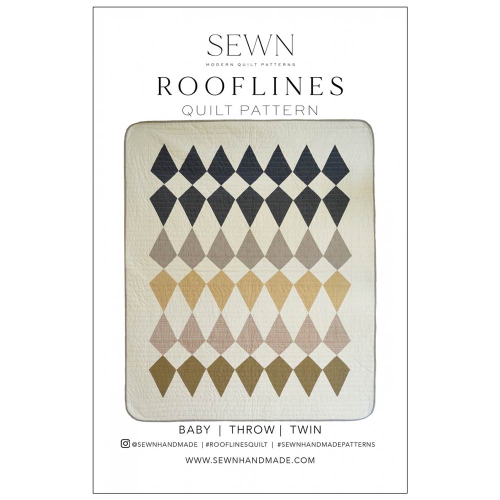 Rooflines Quilt Pattern - Create Your Dream Quilt!