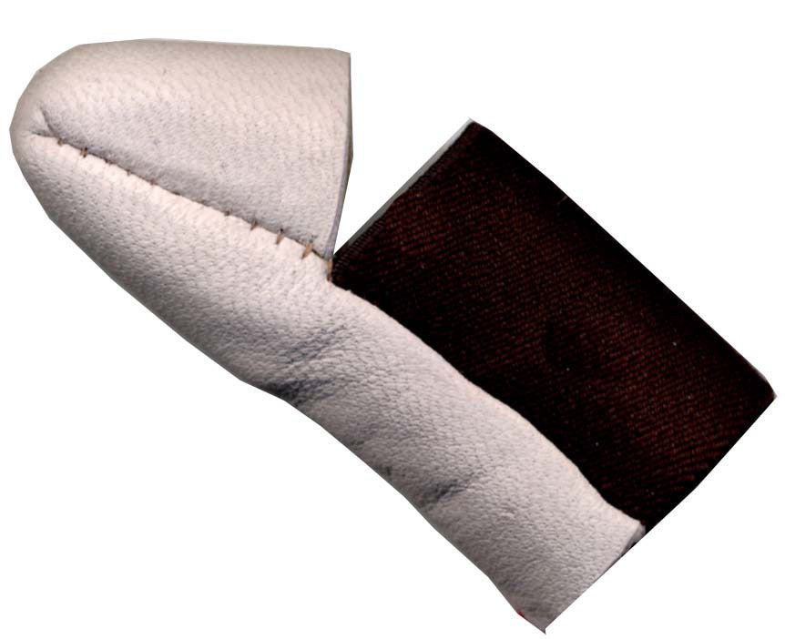 Genuine Goat Leather One-Size Knuckle Thimble - A Must-Have!