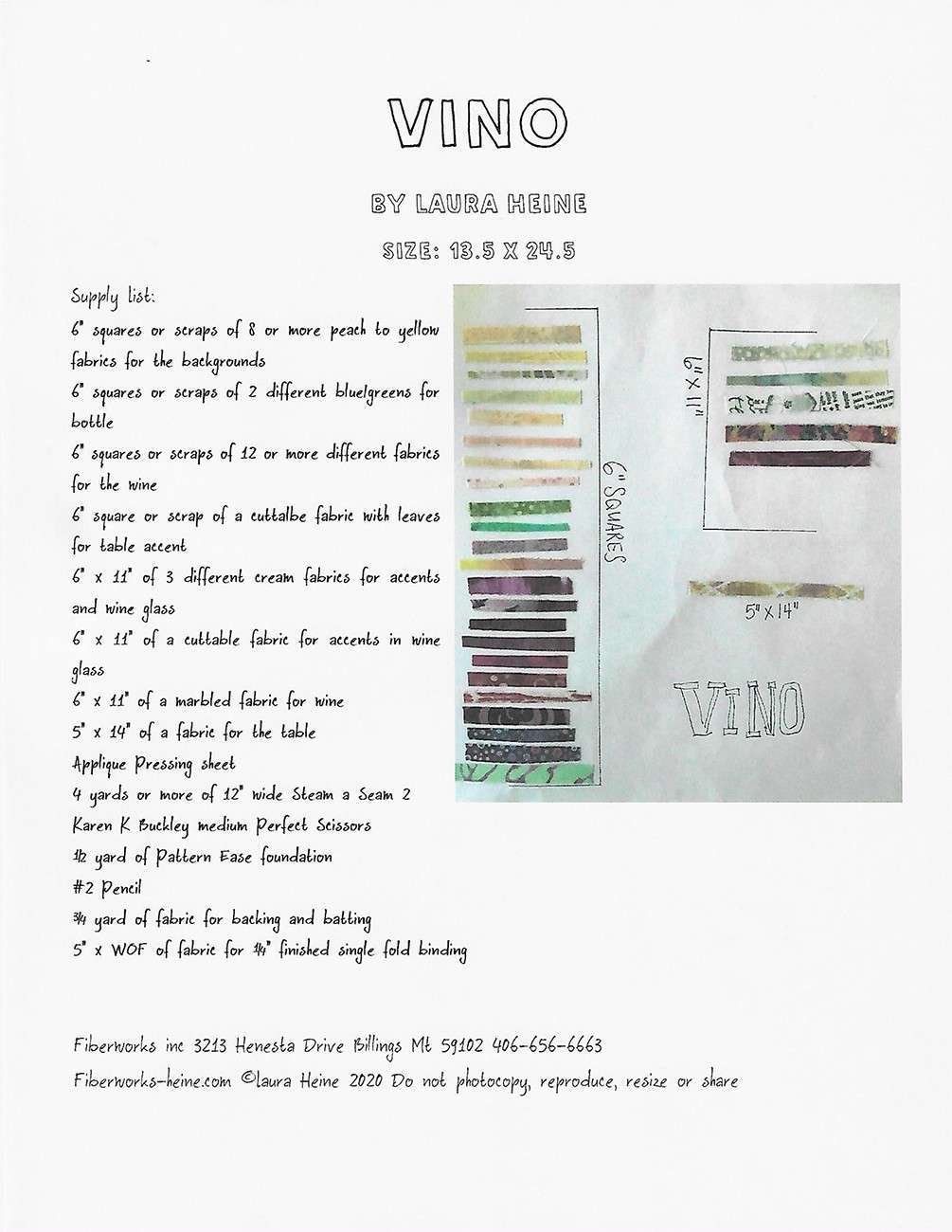 Laura Heine's Vino Collage Pattern: Unwind with Art!