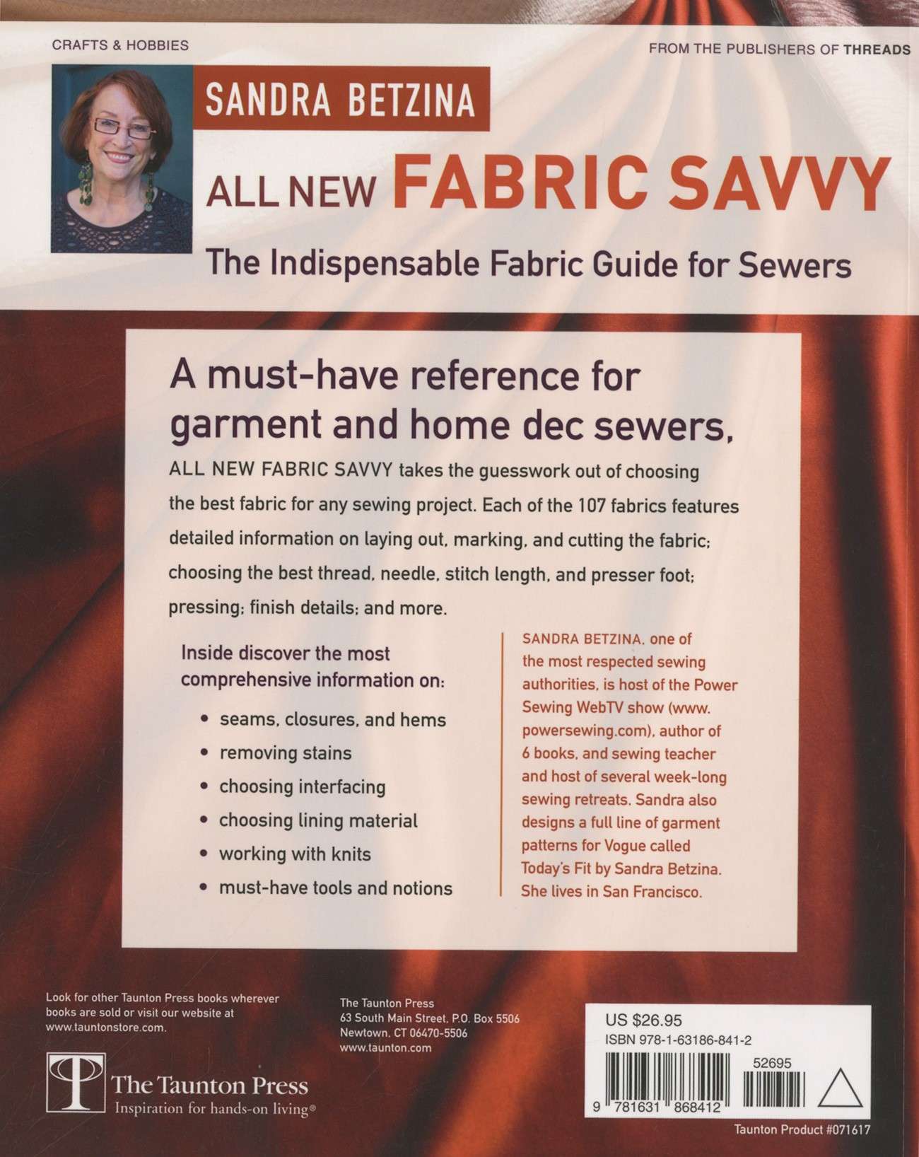 All New Fabric Savvy: Your Ultimate Softcover Guide