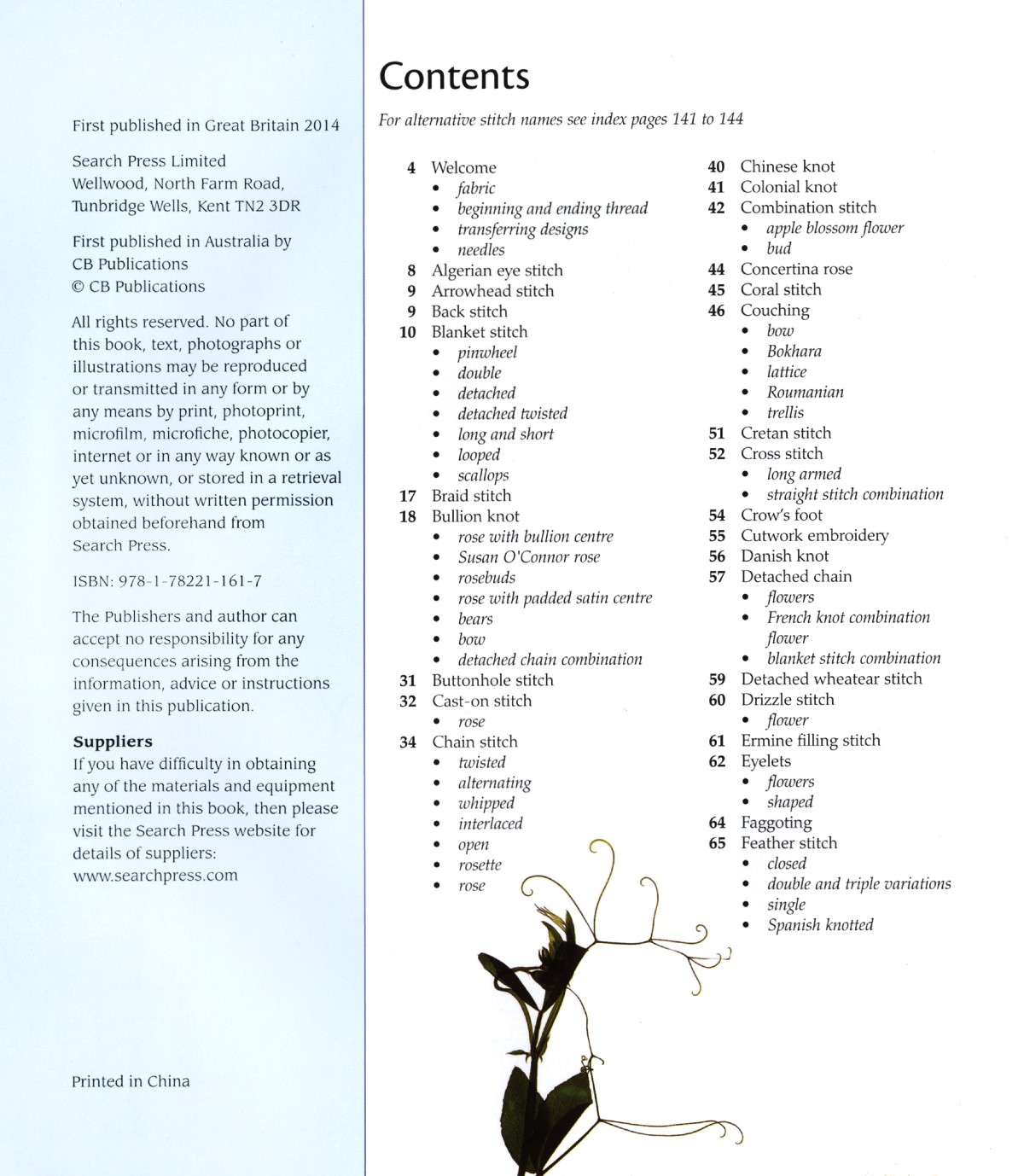 The Ultimate A-Z Guide to Embroidery Stitches - Softcover