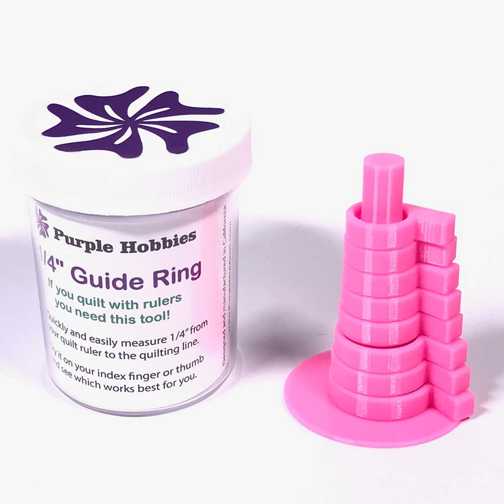Gorgeous Pink 1/4in Guide Rings Set