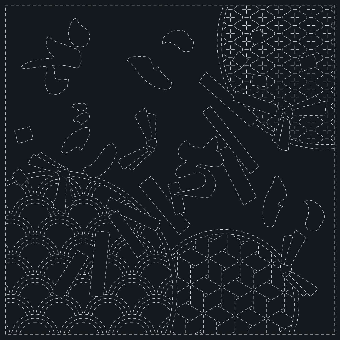 Sashiko Cloth of Wishes: A Beginner's Dream