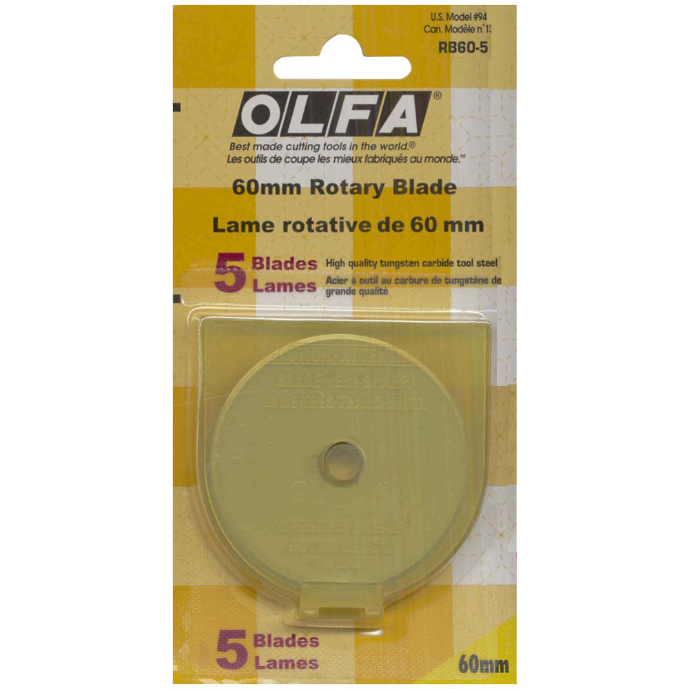 Rotary Blade RTY3 60mm 5-Pack: Premium Bulk Deal!