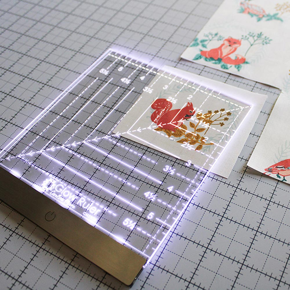 Carolina Moore's Stunning Glow Ruler