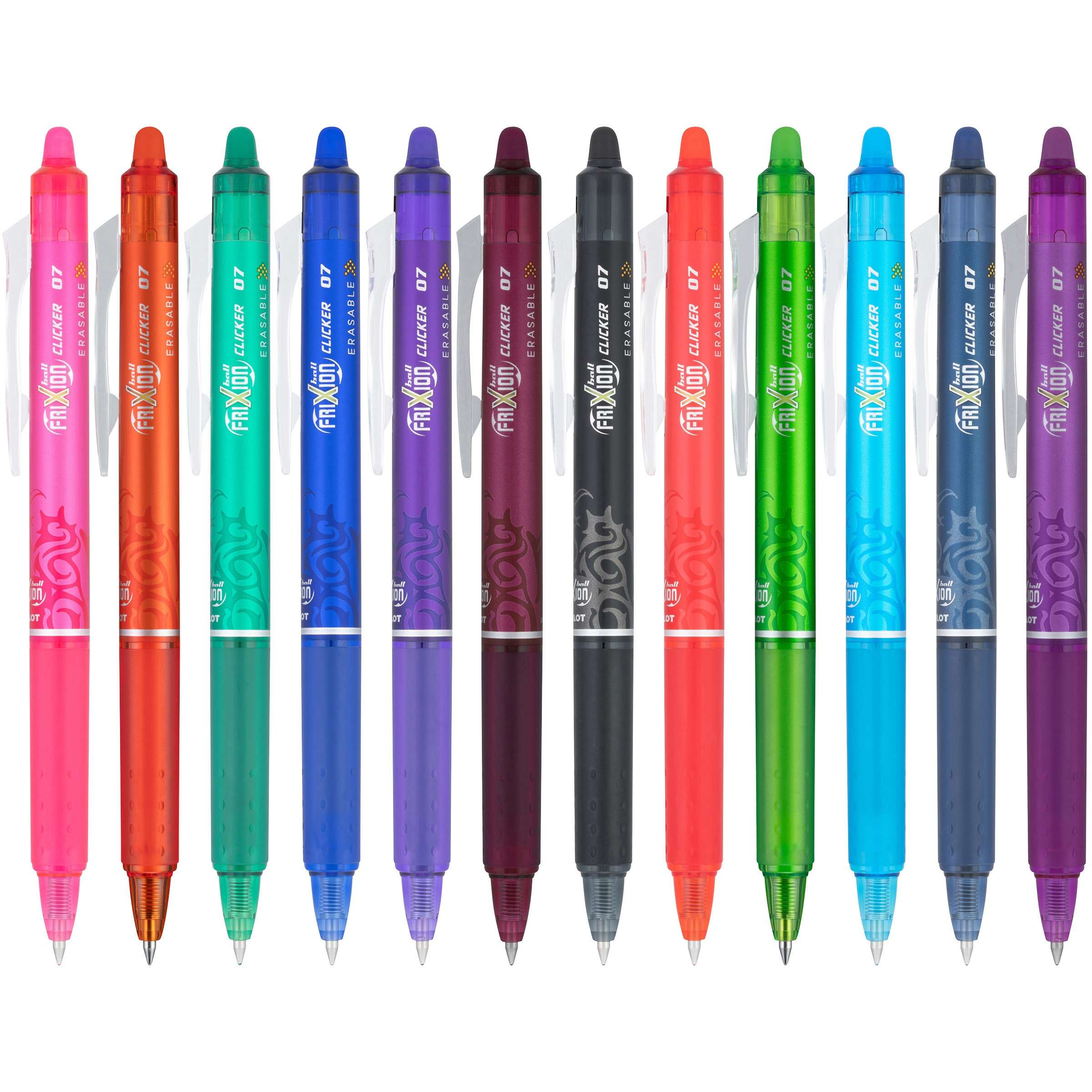 Frixion Clicker 12-Piece Assortment: Your Erasable Pen Solution