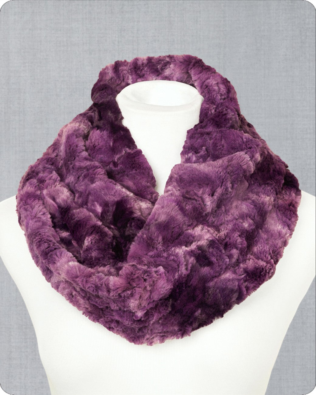 Shannon Fabrics Galaxy Plum Infinity Scarf Kit - The Cosmic Sewing Delight!