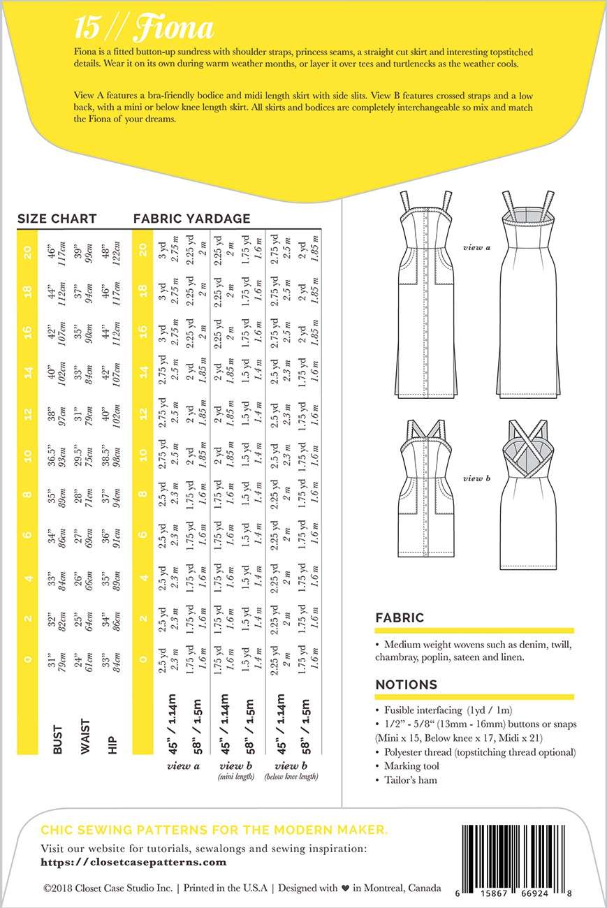 Fiona Sundress Pattern by Heather Lewenza - Create Your Dream Summer Look!