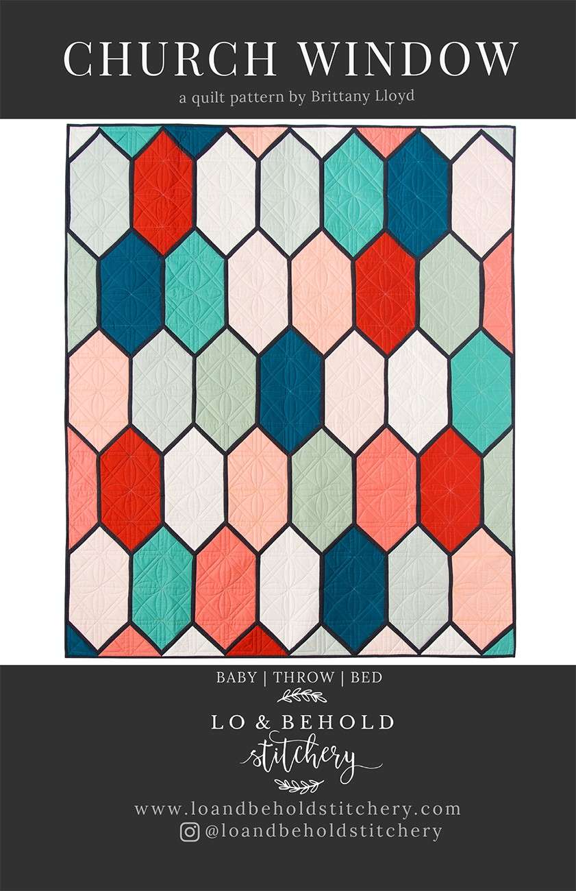 Enchanting Church Window Pattern by Lo & Behold Stitchery