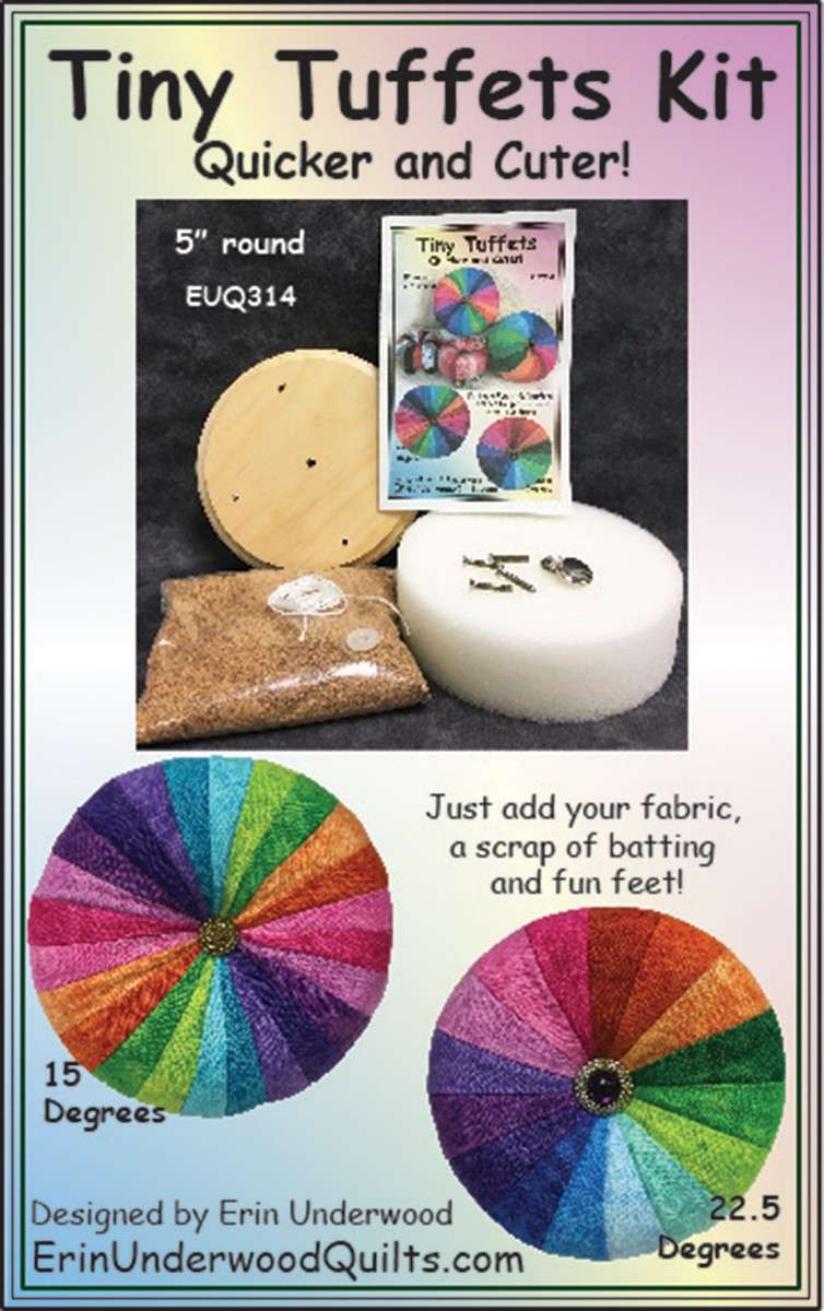 Tiny Tuffets Round 5-inch Craft Kit - Unleash Your Creativity!