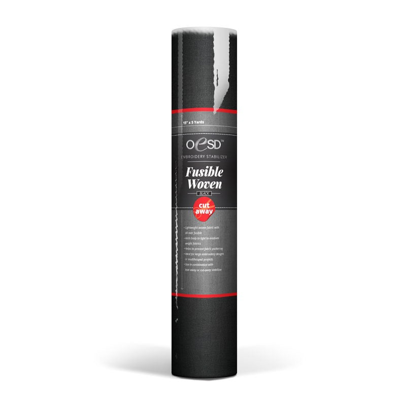 Black Magic Fusible Woven - 15in x 5 Yards