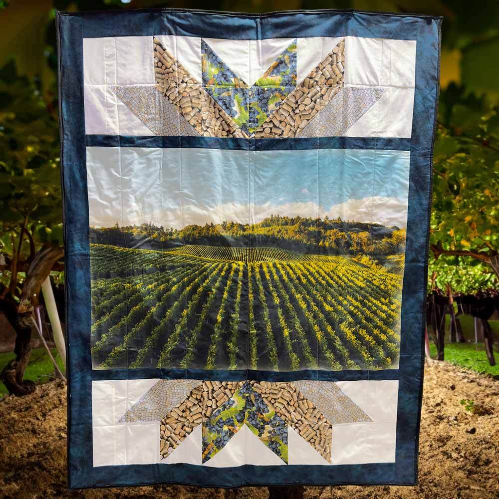 Enchanting Through The Vineyard - Hoffman Fabrics Panel Kit