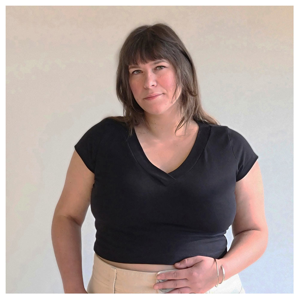 Irresistible Skyline Tee with Curvy Fit