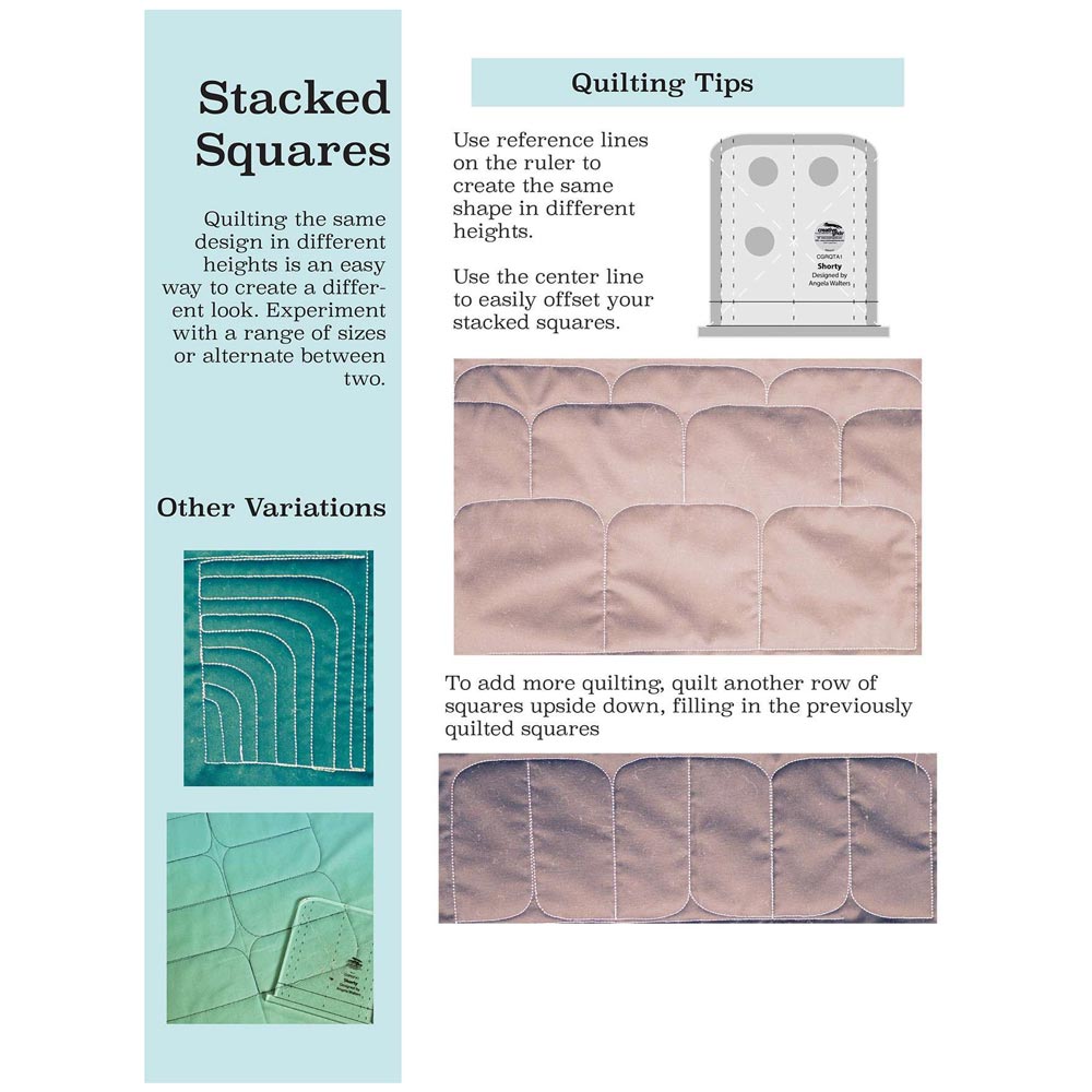 Creative Grids Shorty: The Ultimate Low Shank Machine Quilting Tool