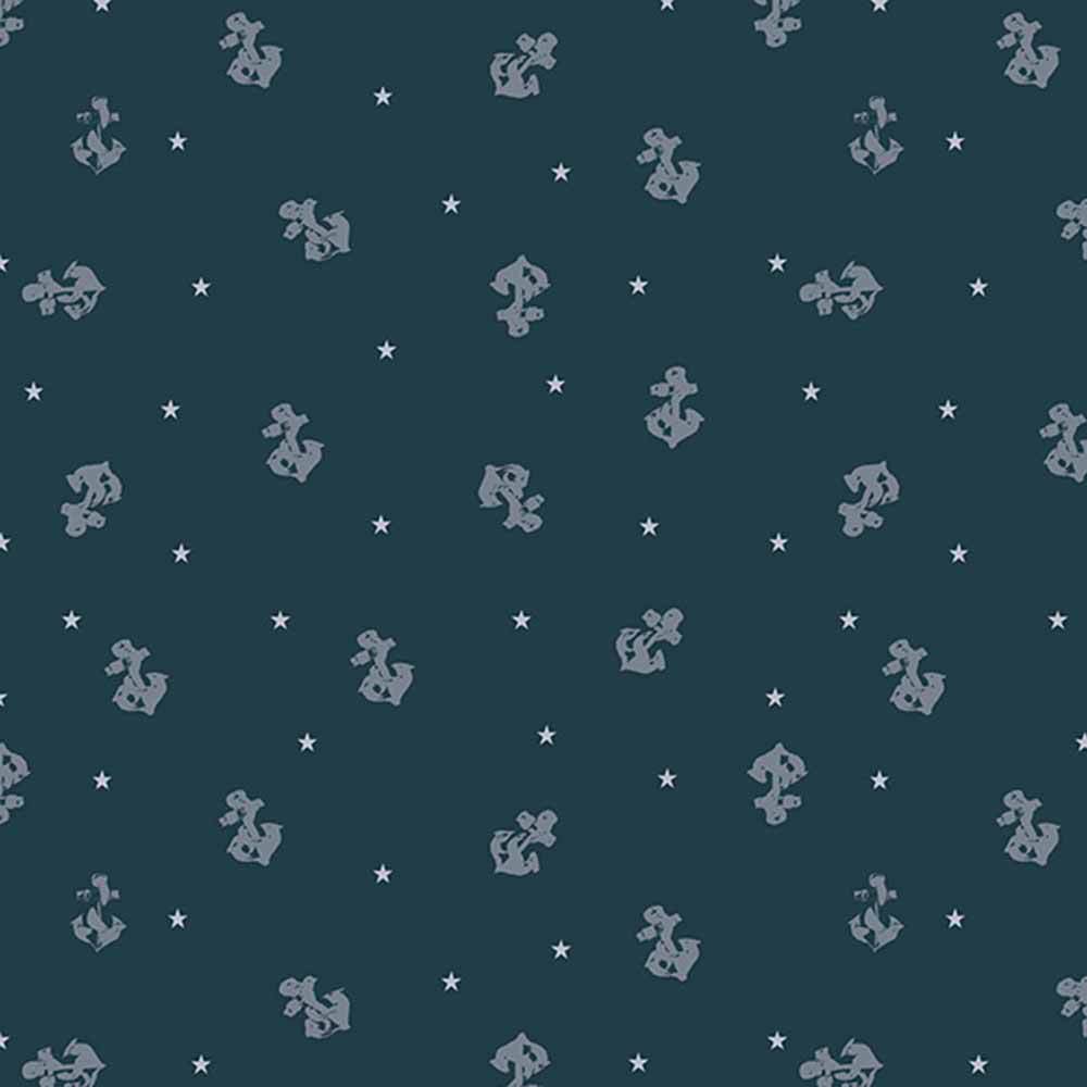 Riley Blake's Coming Home - Vicki Gifford's Naval Defenders Navy Yardage: A Patriotic Fabric Delight