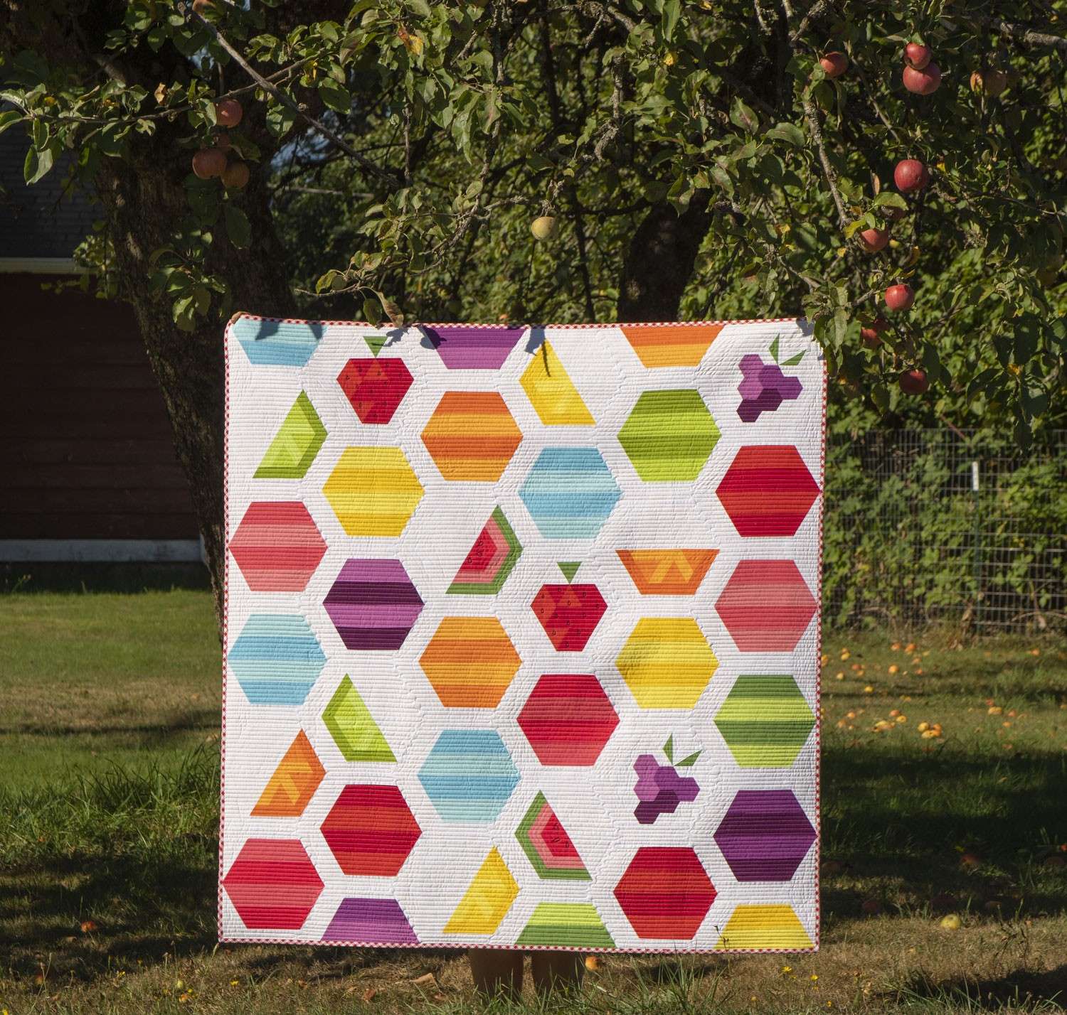 Fresh Fruit Pattern - Fun Quilting Adventure