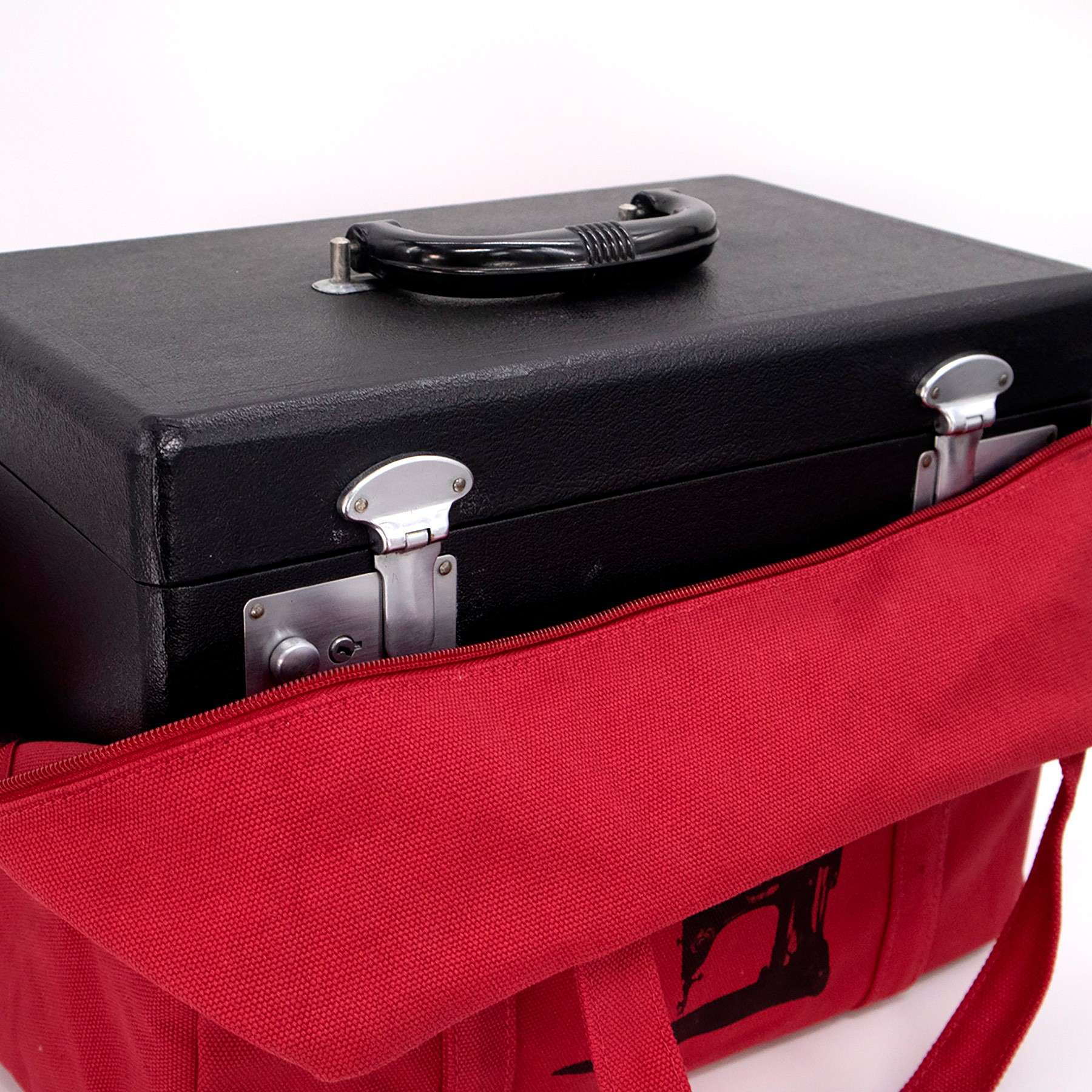 Stunning Red Tote Bag for Featherweight Case