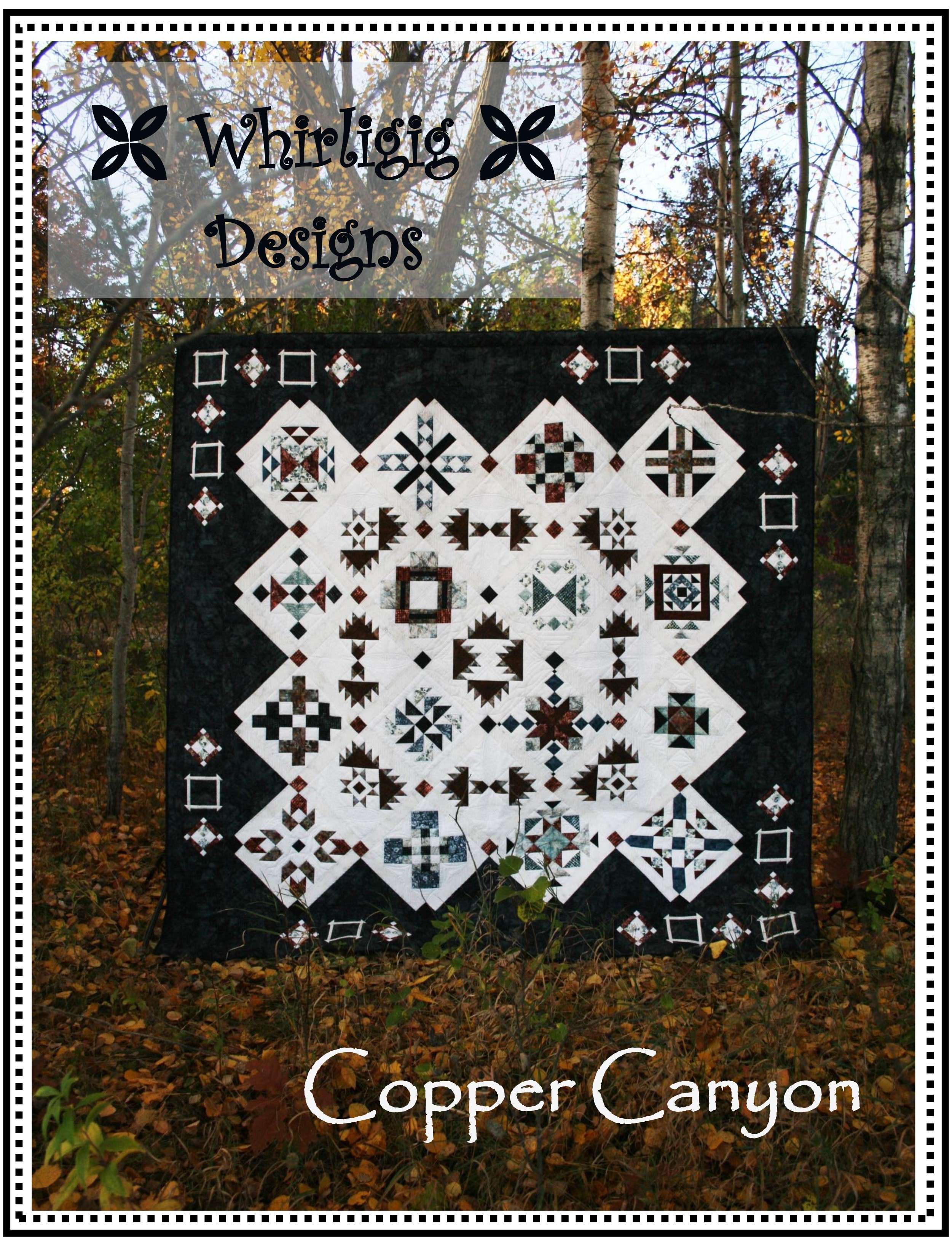 Don't Miss! Copper Canyon Block of the Month - Pattern Only
