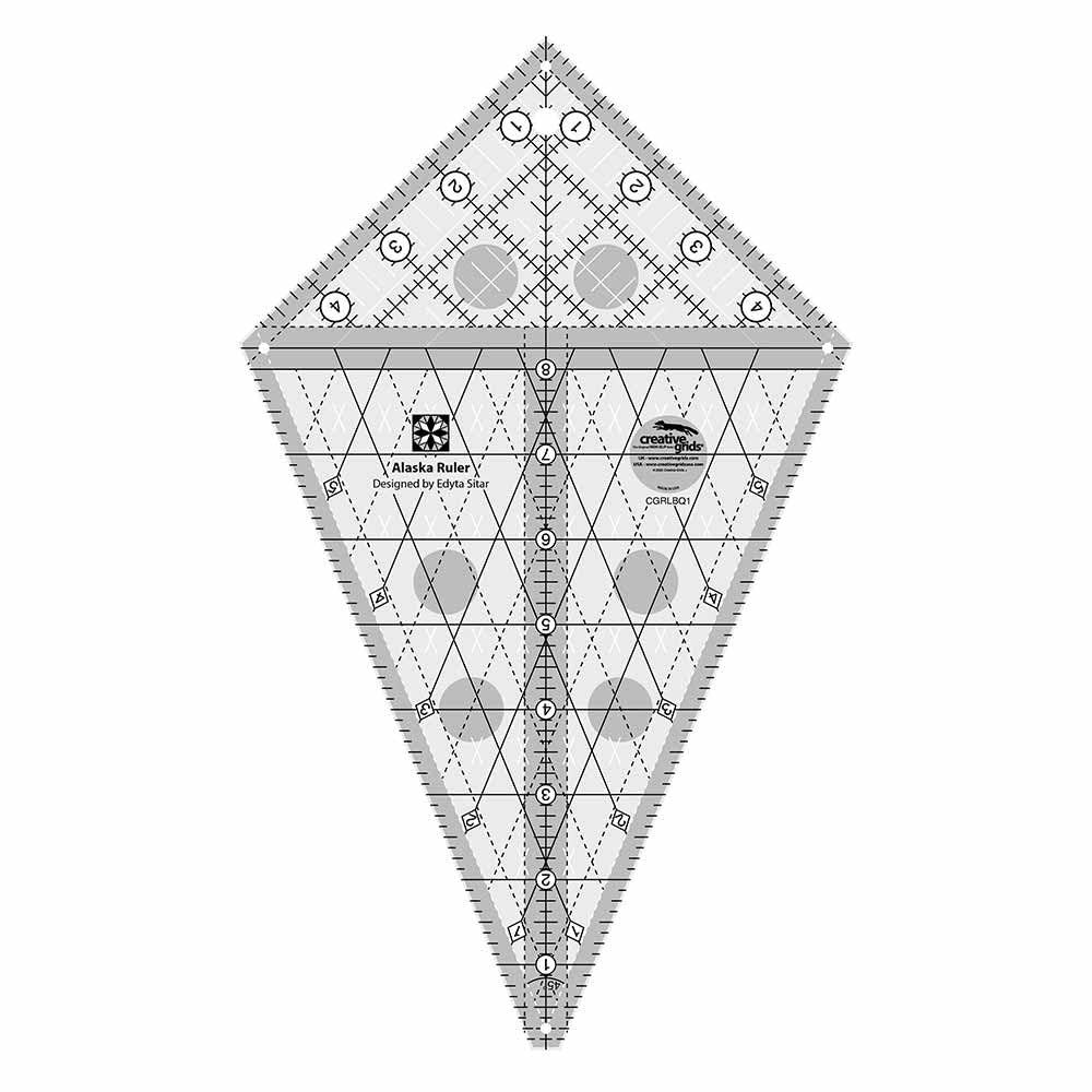 Creative Grids Alaska Ruler by Edyta Sitar - A Quilter's Dream!