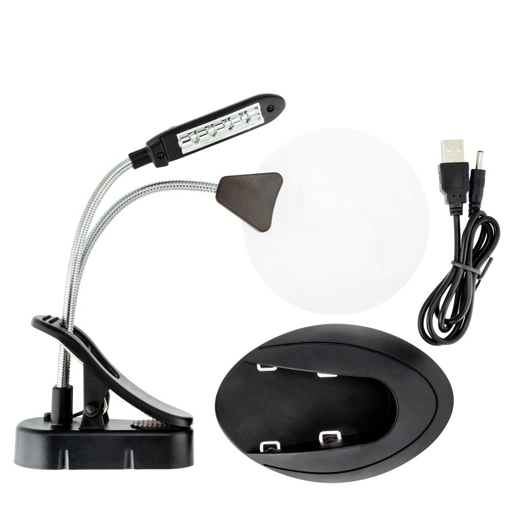Super Bright Table Lamp Magnifier - Your Ideal Working Companion