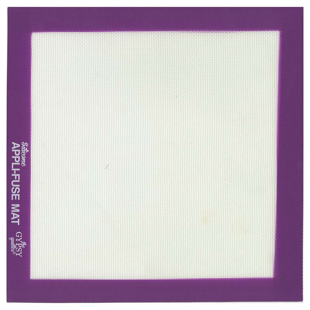 Gypsy Quilter's Must-Have Silicone Appli-Fuse Mat - 12in × 12in