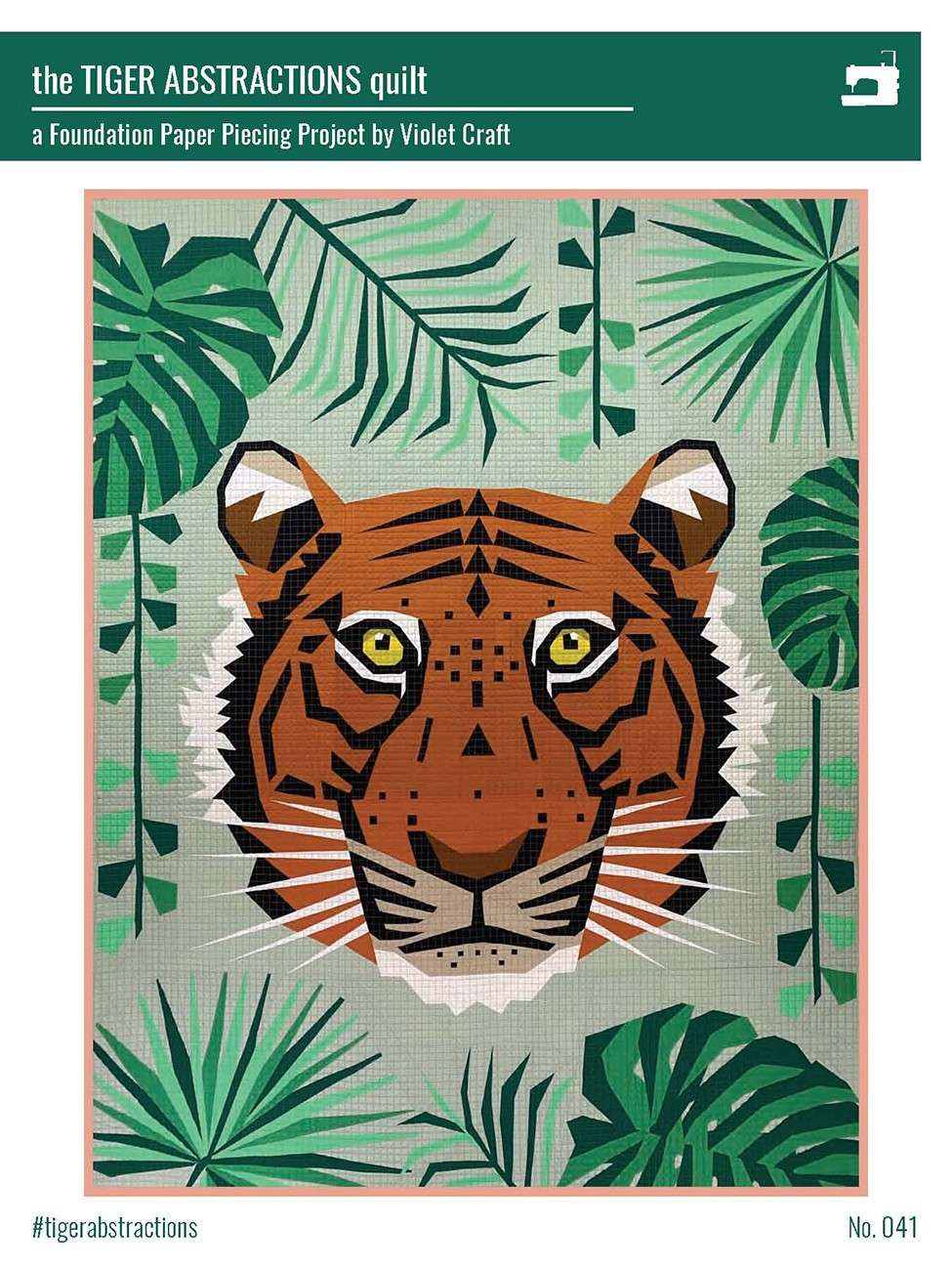 Stunning Tiger Abstractions Quilt Pattern - Create Your Masterpiece!