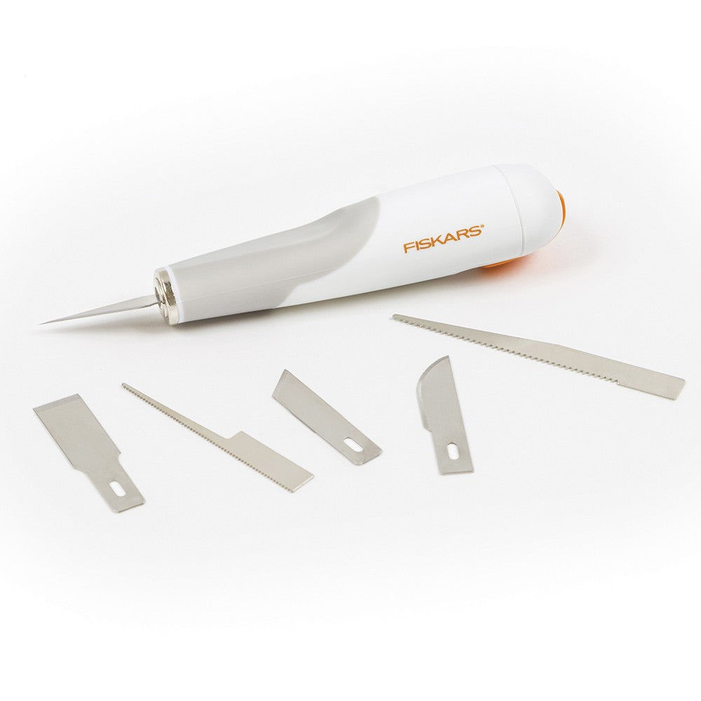 Fiskars Heavy-Duty Easy Change Detail Knife Set - 11 Blades for Ultimate DIY