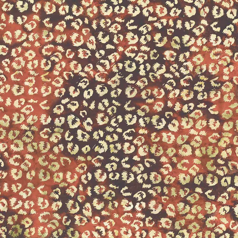Hoffman Fabrics' Conga Bay Leopard Print in Pecan by McKenna Ryan - Yardage of Stunning Fabric!