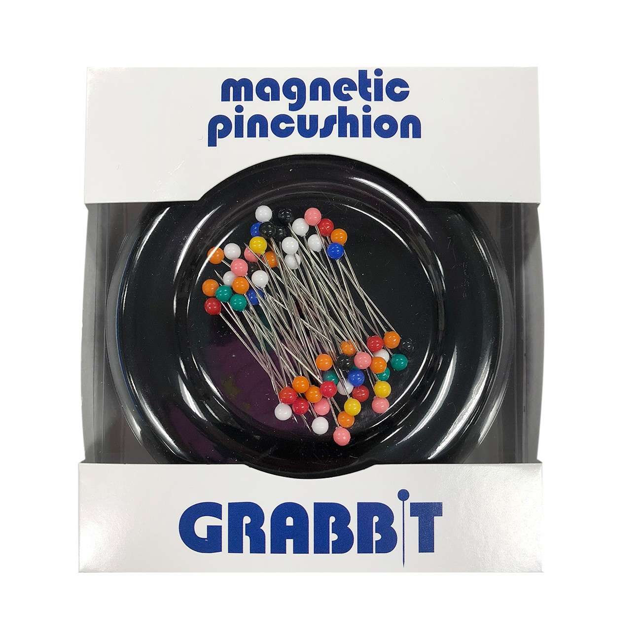 Grabbit Black Magnetic Pincushion - A Sewing Essential