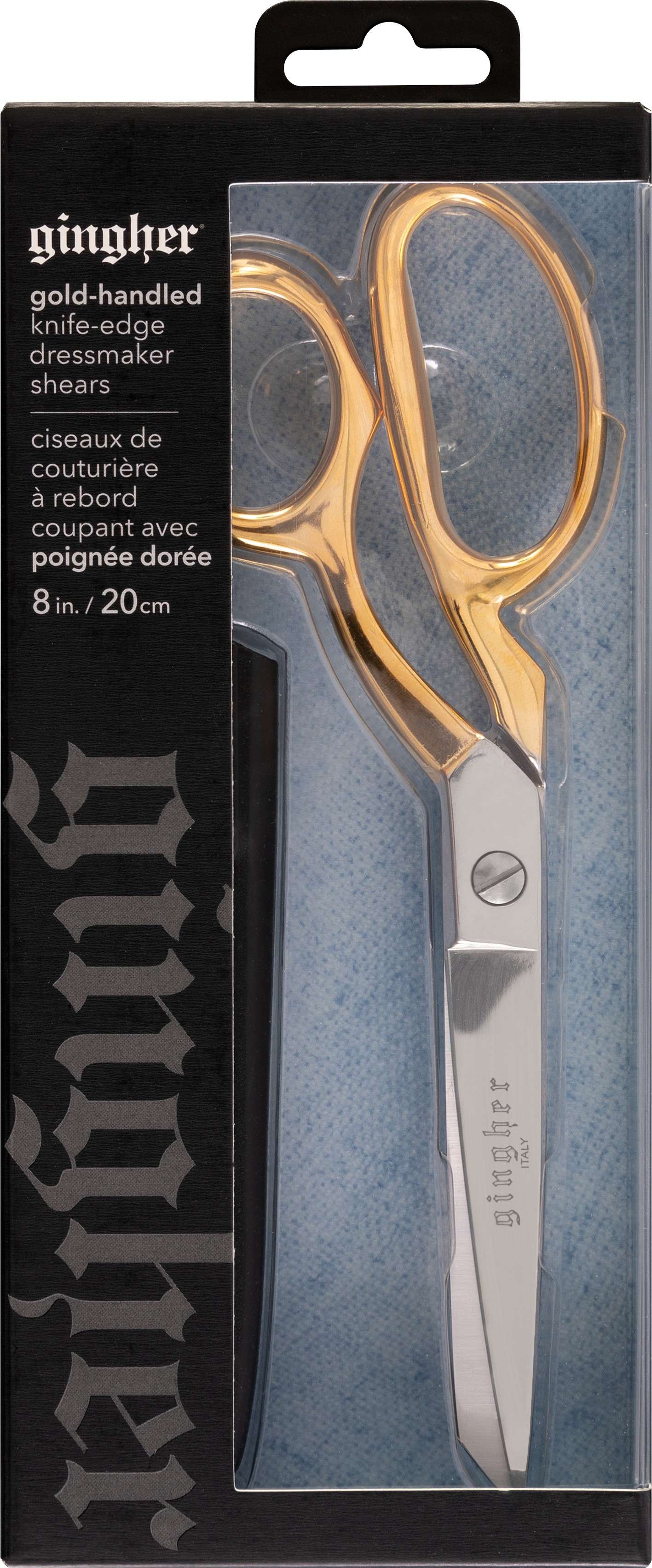 Gingher 8-inch Gold-Handled Knife-edge Dressmaker Shears: A Cut Above the Rest!